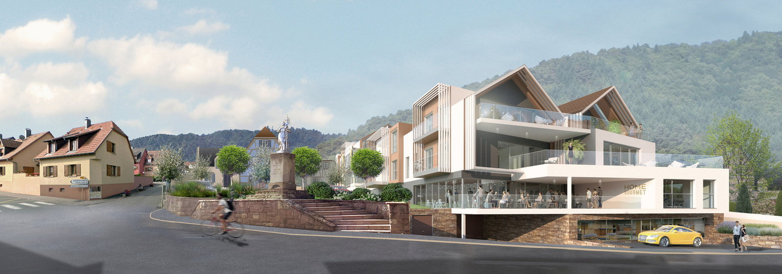 Les Trois Chateaux current project vision 1 current project vision 1