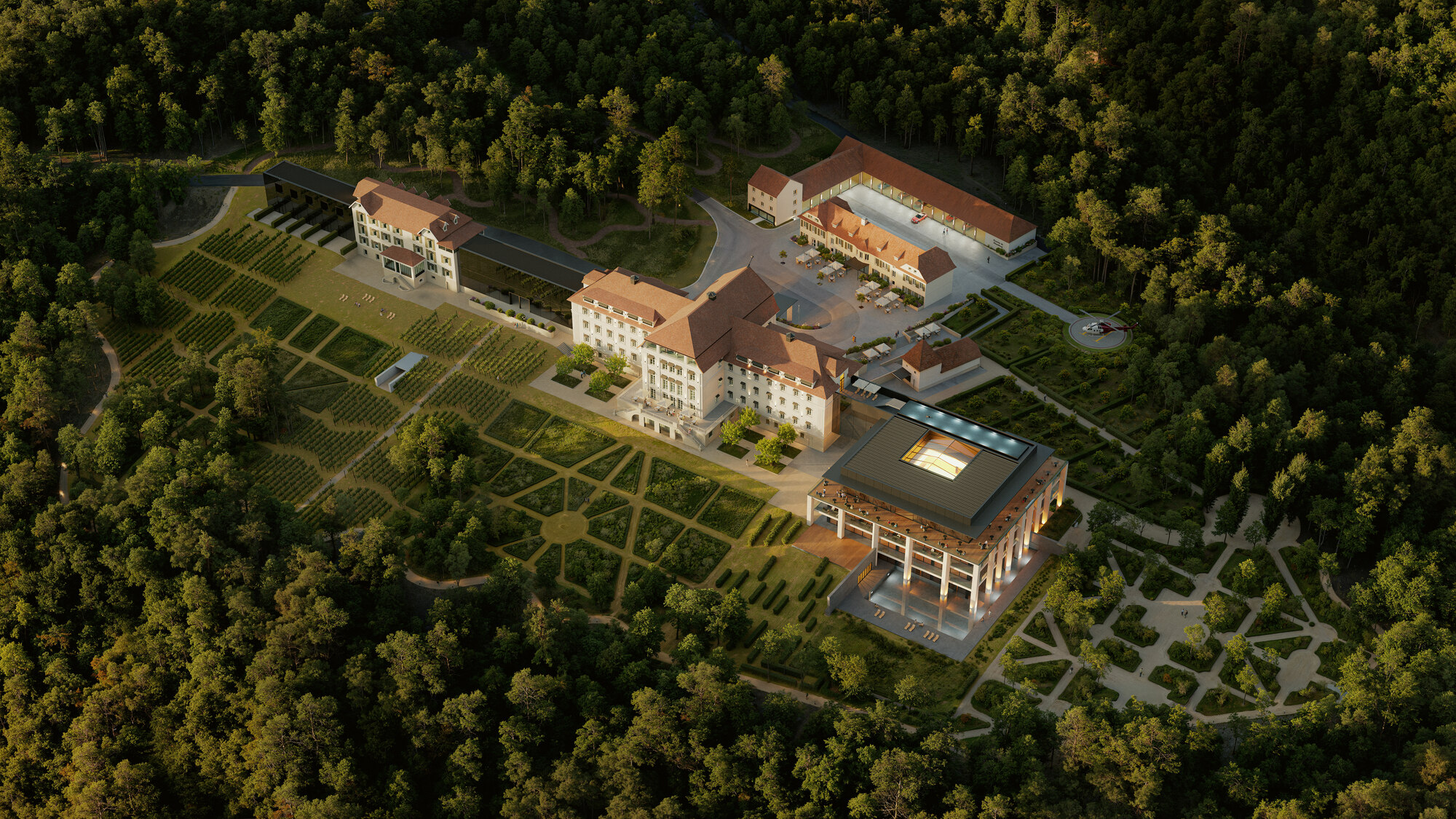 ALMS HOLDINGS Muesberg project aerial view